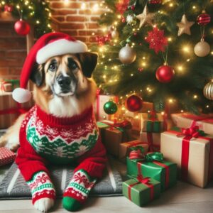 犬と過ごすクリスマスの物語